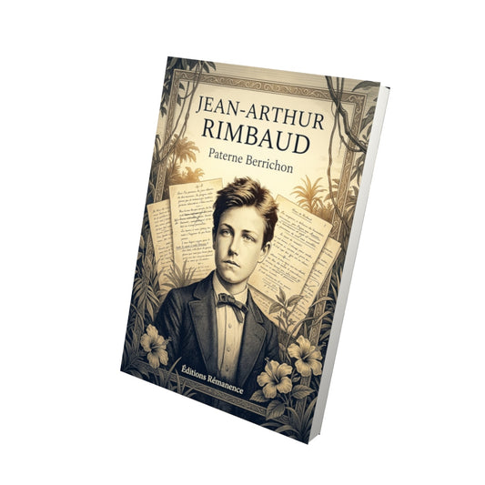 Livre Jean-Arthur Rimbaud par Paterne Berrichon - Vue 3D - Editions Remanence