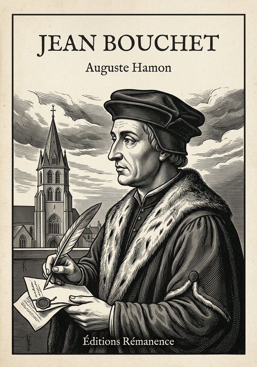 Livre Jean Bouchet par Auguste Hamon - Couverture - Editions Remanence