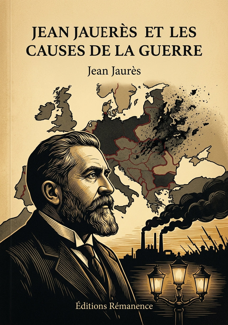 Livre Jean Jaurès et les causes de la guerre par Jean Jaurès - Couverture - Editions Remanence