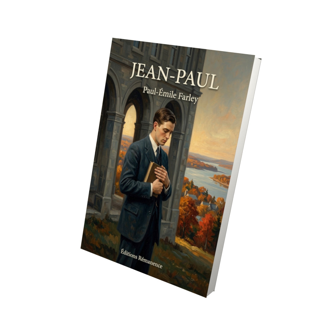 Livre Jean-Paul par Paul-Émile Farley - Vue 3D - Editions Remanence