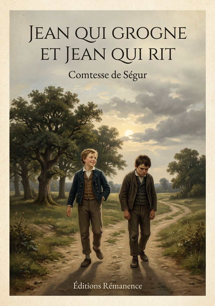 Jean qui grogne et Jean qui rit - Comtesse de Ségur (Couverture)