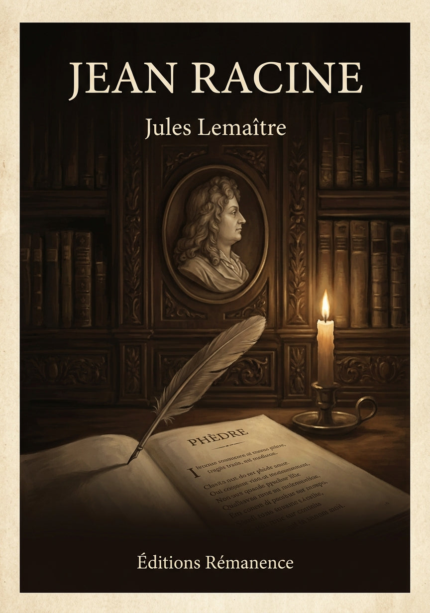 Jean Racine - Jules Lemaître (Couverture)
