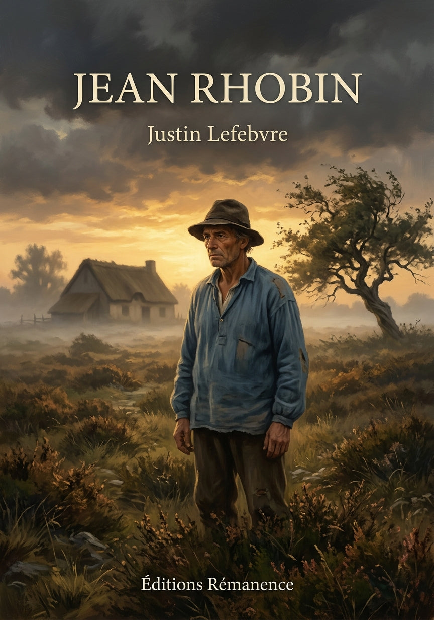 Livre Jean Rhobin par Justin Lefebvre - Couverture - Editions Remanence