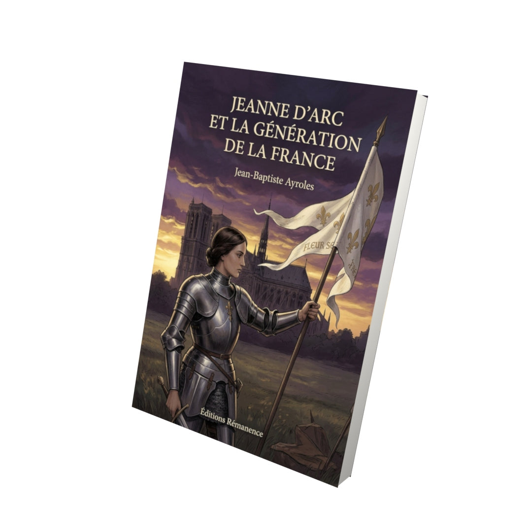 Livre Jeanne d'Arc et la génération de la France - Jean-Baptiste Ayroles - Vue 3D - Editions Remanence