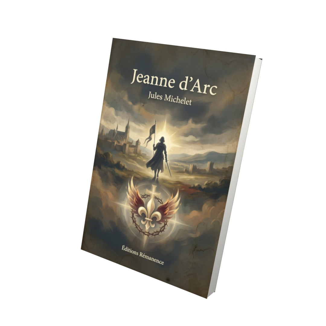 Livre Jeanne d'Arc – Jules Michelet - Vue 3D - Editions Remanence