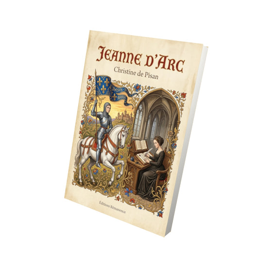 Livre Jeanne d’Arc par Christine de Pisan - Vue 3D - Editions Remanence