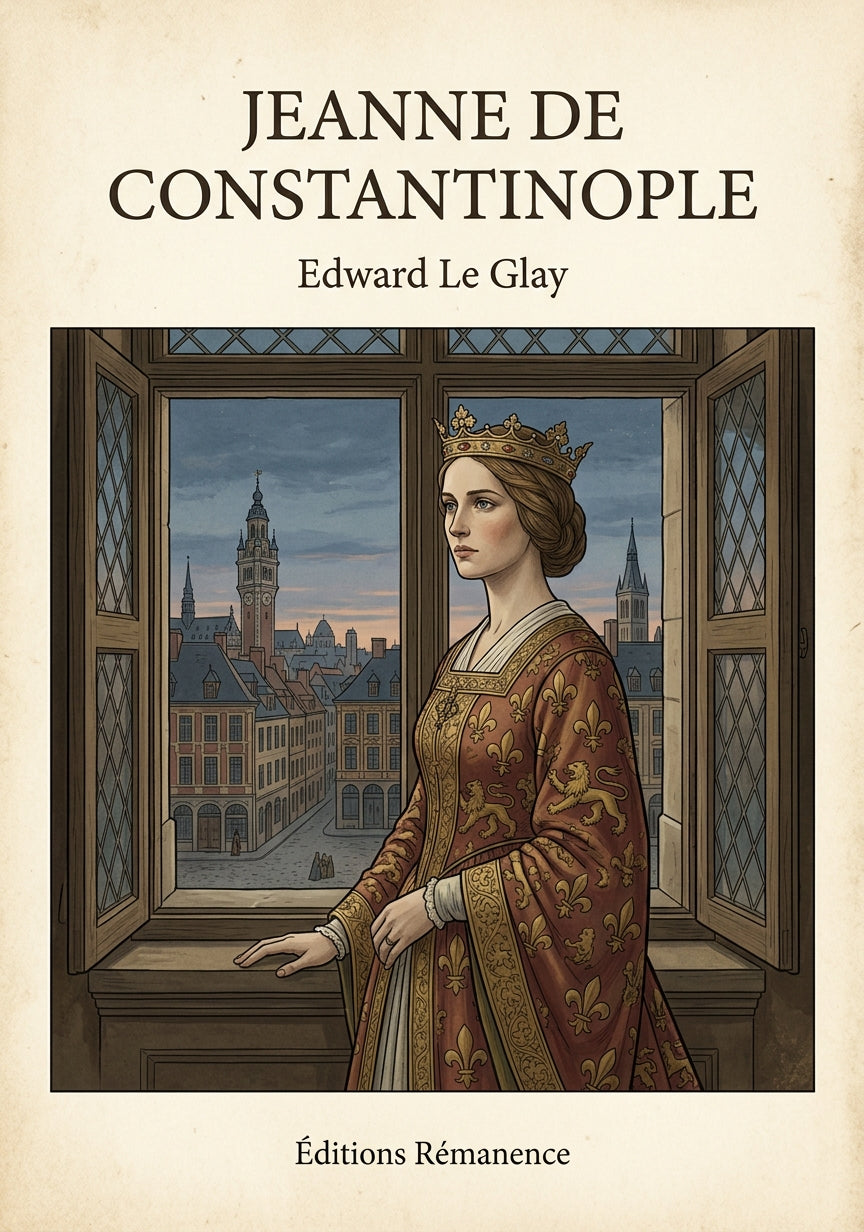 Jeanne de Constantinople - Edward Le Glay (Couverture)