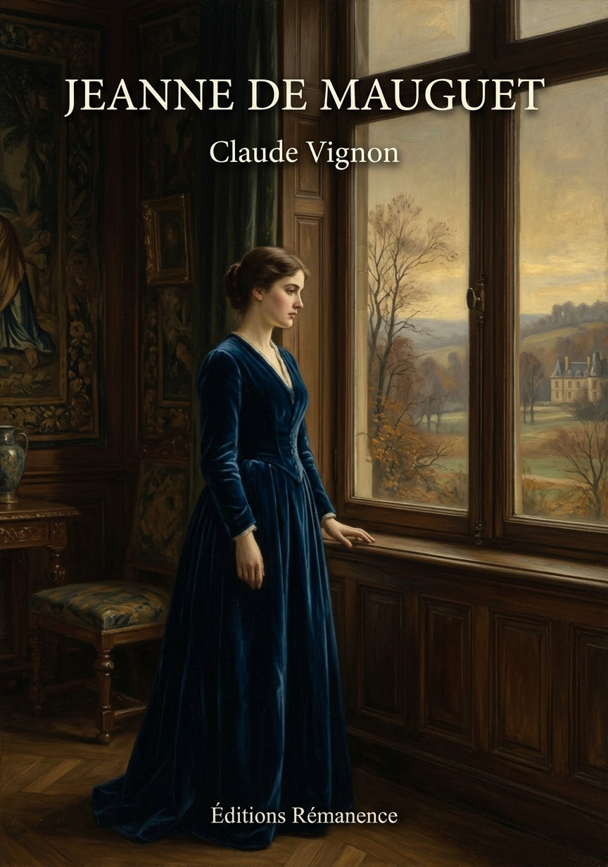 Livre Jeanne de Mauguet par Claude Vignon - Couverture - Editions Remanence