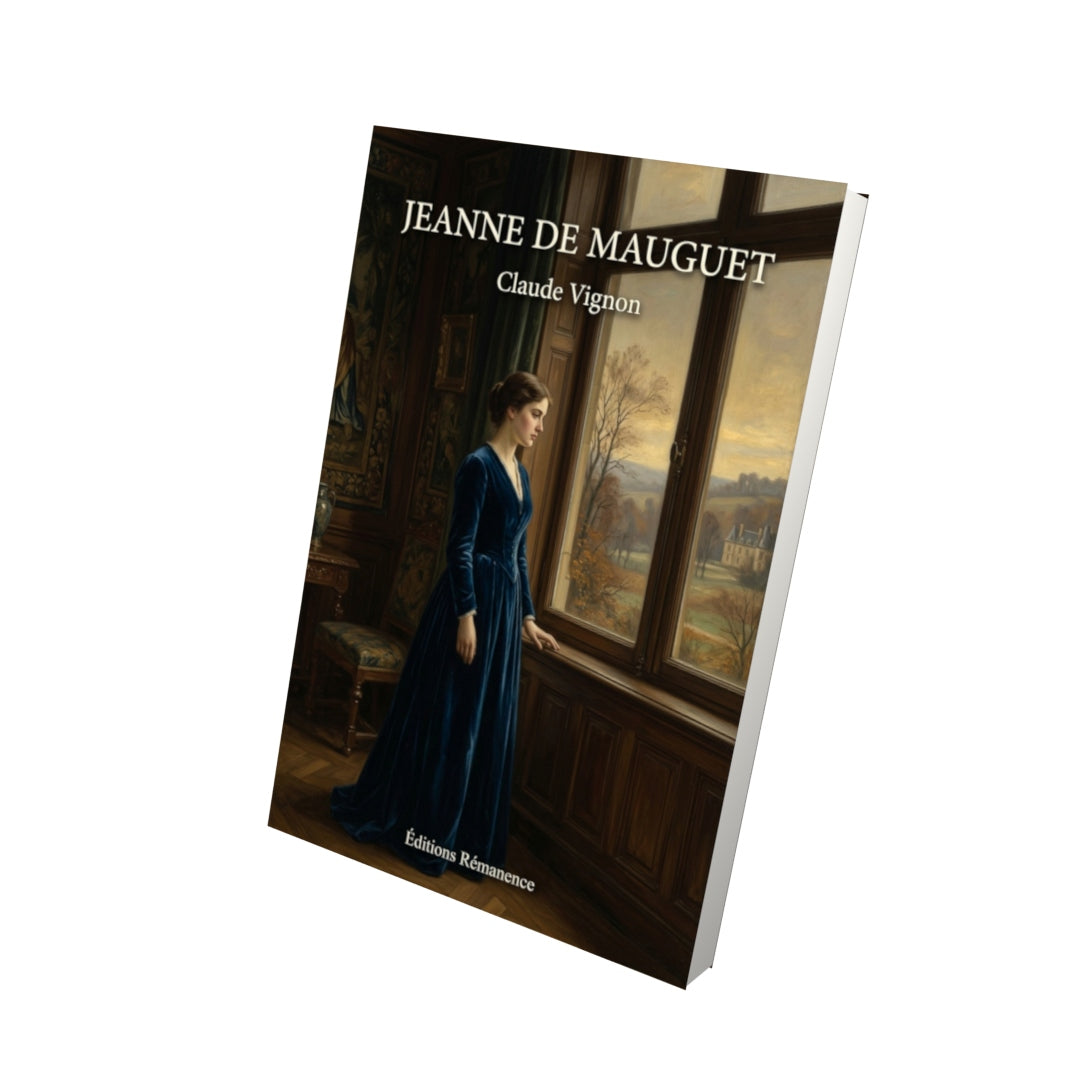 Livre Jeanne de Mauguet par Claude Vignon - Vue 3D - Editions Remanence