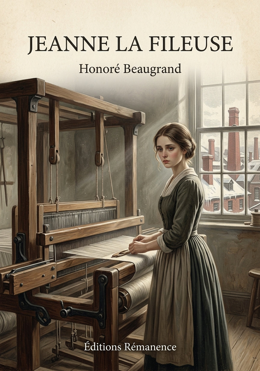 Jeanne la Fileuse - Honoré Beaugrand (Couverture)