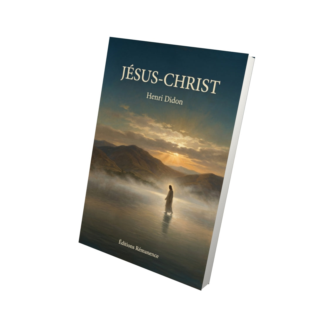 Livre Jésus-Christ par Henri Didon - Vue 3D - Editions Remanence