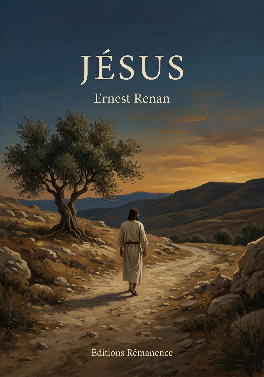 Livre Jésus par Ernest Renan - Couverture - Editions Remanence