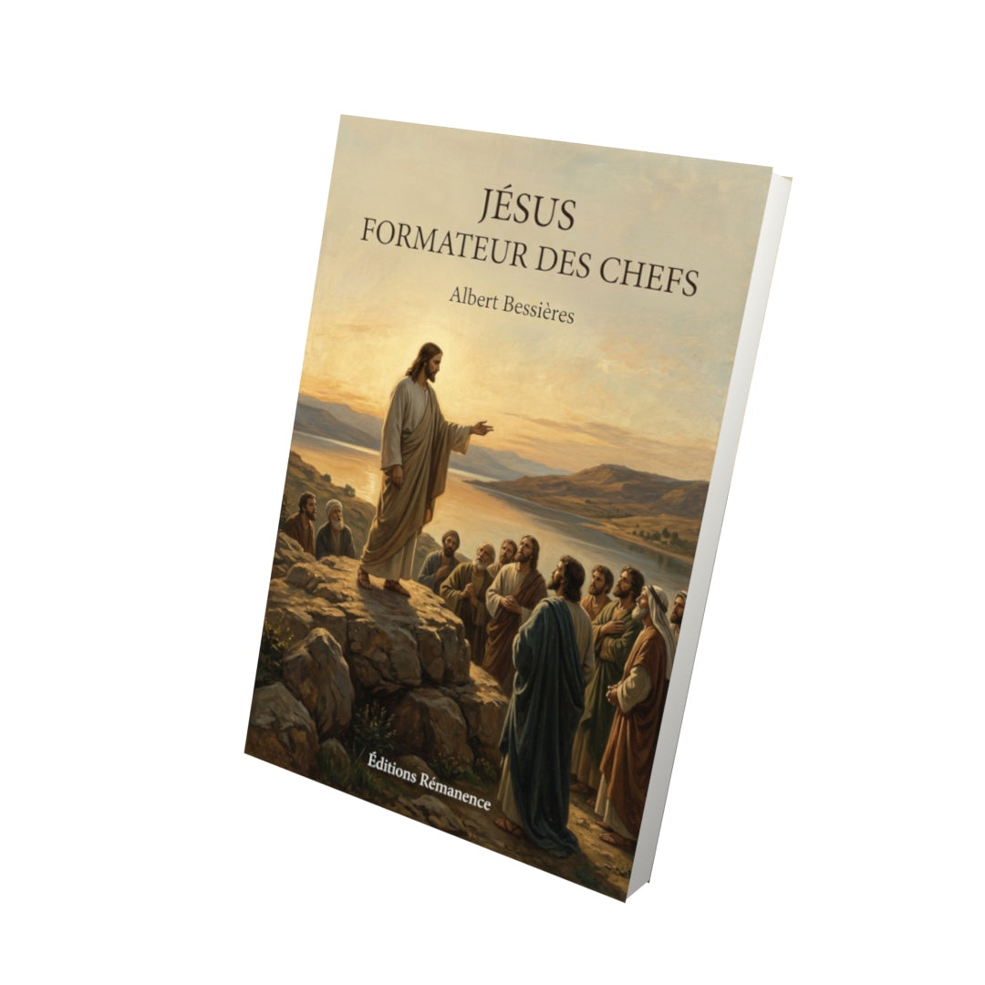Livre Jésus formateur des chefs - Albert Bessières - Vue 3D - Editions Remanence