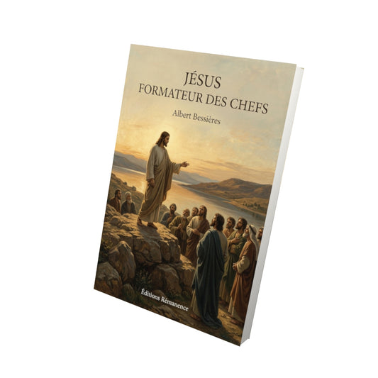 Livre Jésus formateur des chefs - Albert Bessières - Vue 3D - Editions Remanence