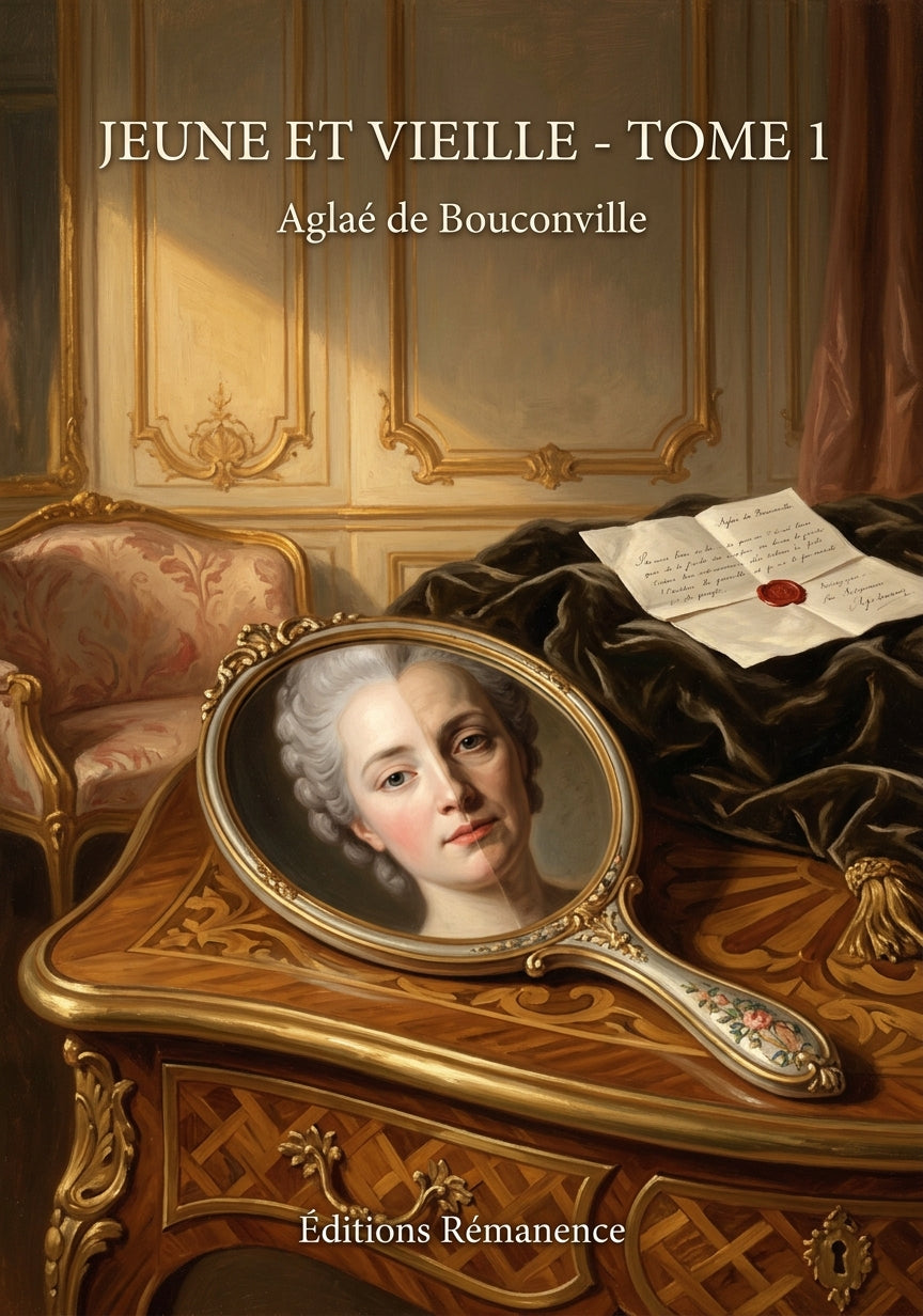 Livre Jeune et Vieille - Tome 1 par Aglaé de Bouconville - Couverture - Editions Remanence