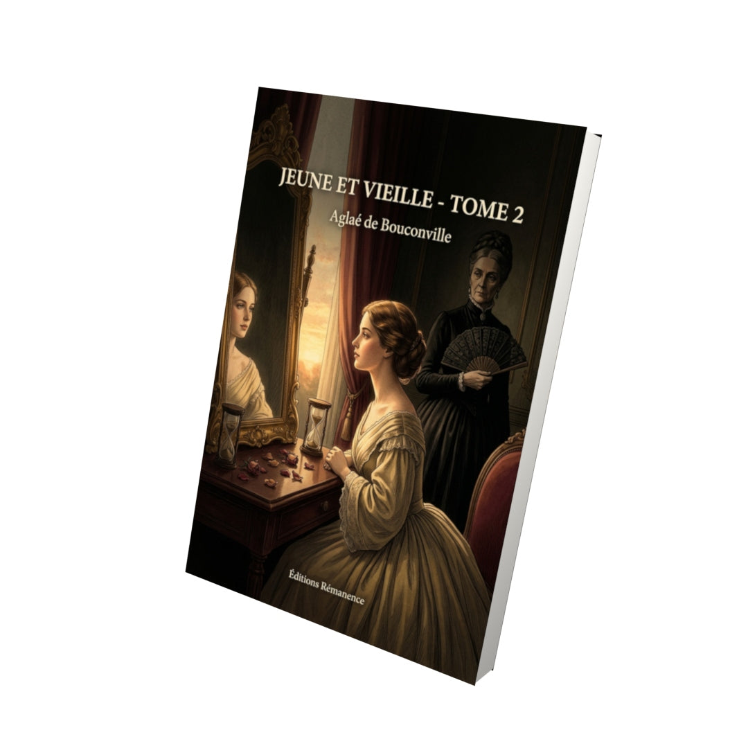 Livre Jeune et Vieille - Tome 2 par Aglaé de Bouconville - Vue 3D - Editions Remanence