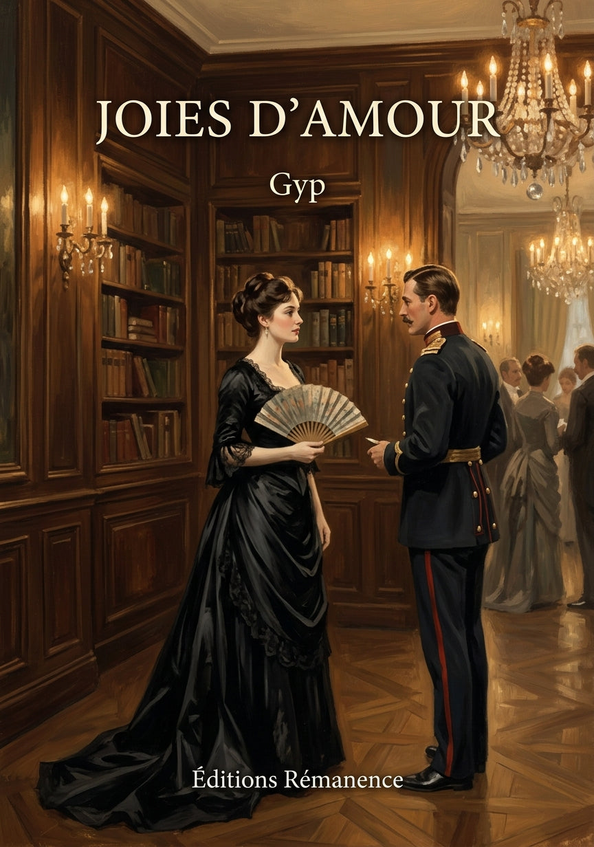 Livre Joies d’amour par Gyp - Couverture - Editions Remanence