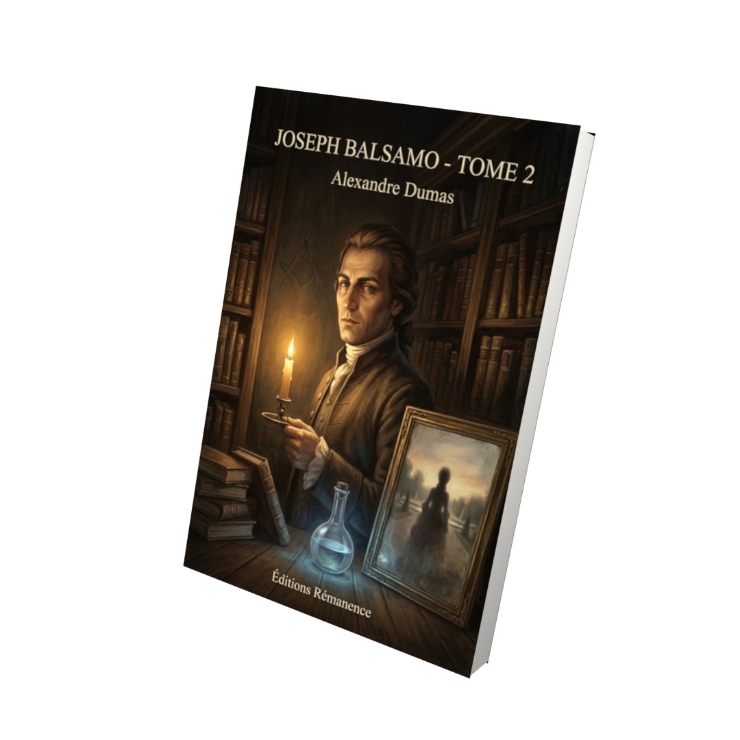 Livre Joseph Balsamo - Tome 2 - Alexandre Dumas - Editions Remanence
