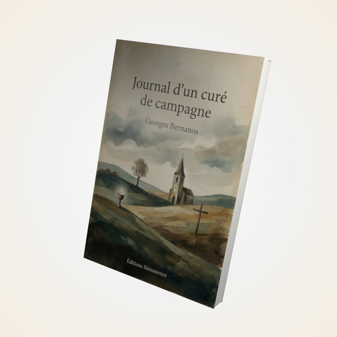 Livre Journal d'un curé de campagne - Georges Bernanos - Couverture 3D