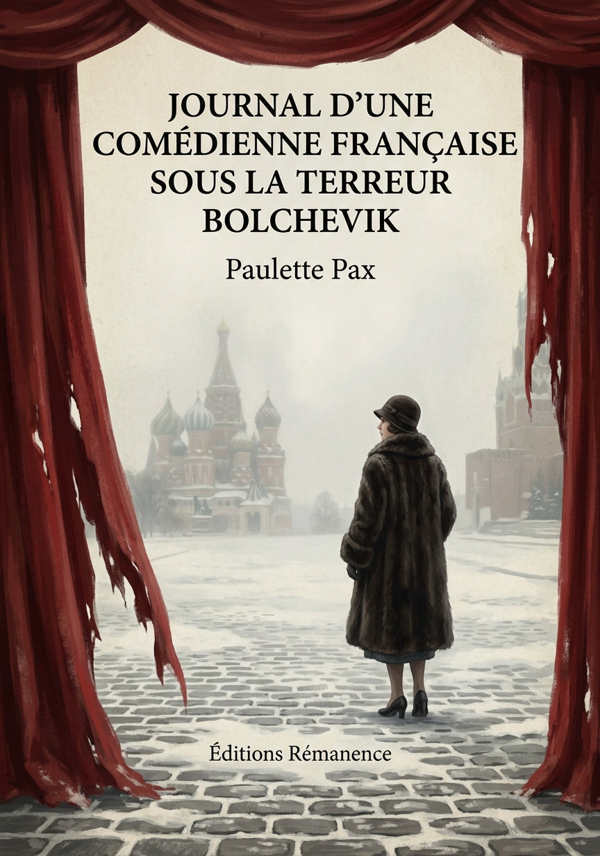 Journal d'une Comédienne Française sous la Terreur Bolchevik - Paulette Pax (Couverture)