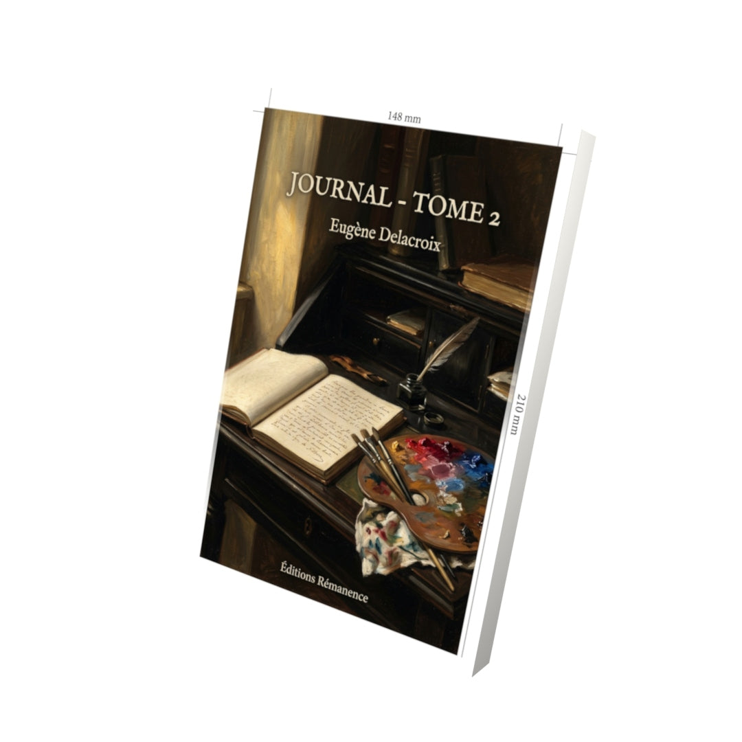 Livre Journal - Tome 2 par Jean de Roye - Vue 3D - Editions Remanence