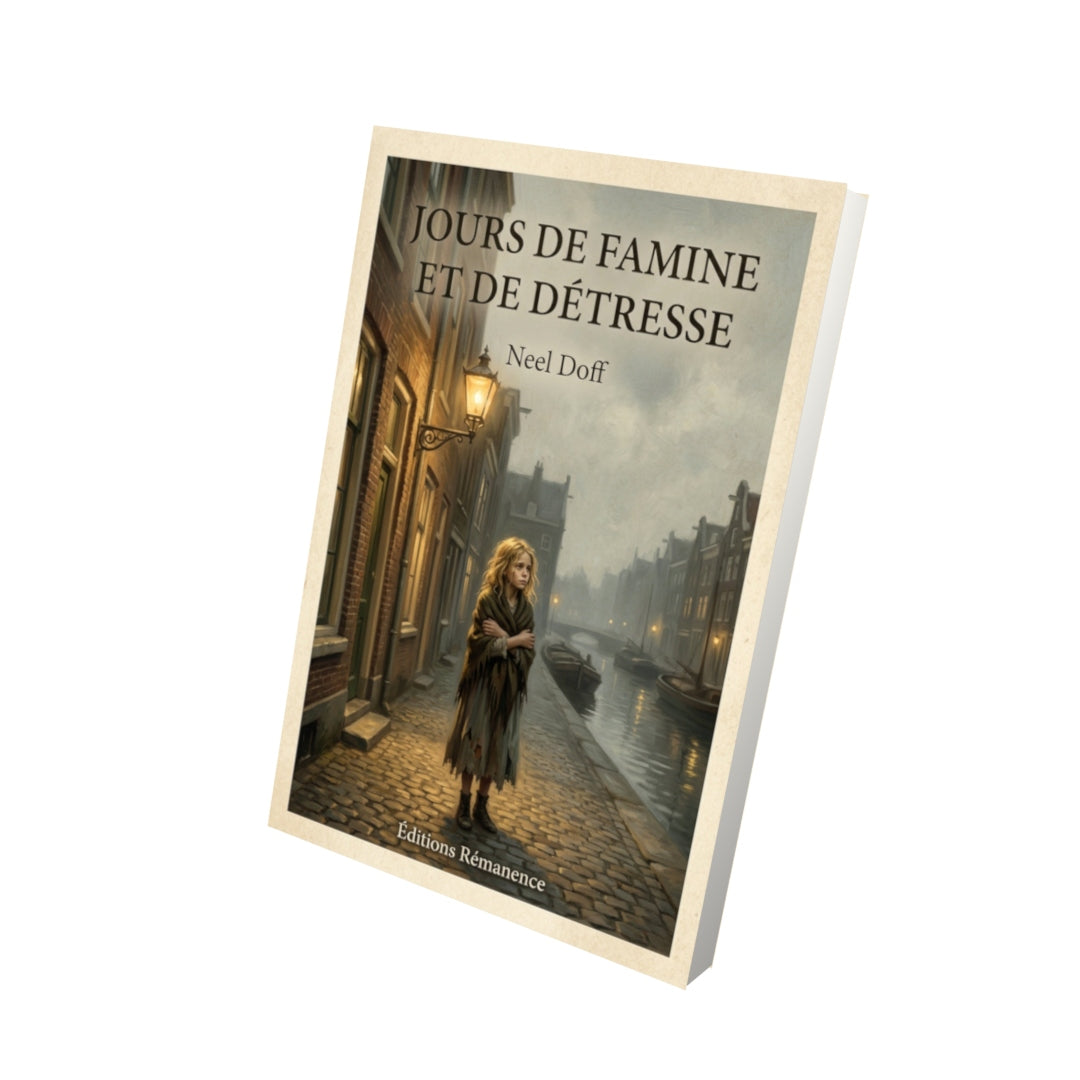 Livre Jours de famine et de détresse - Neel Doff - Vue 3D - Editions Remanence