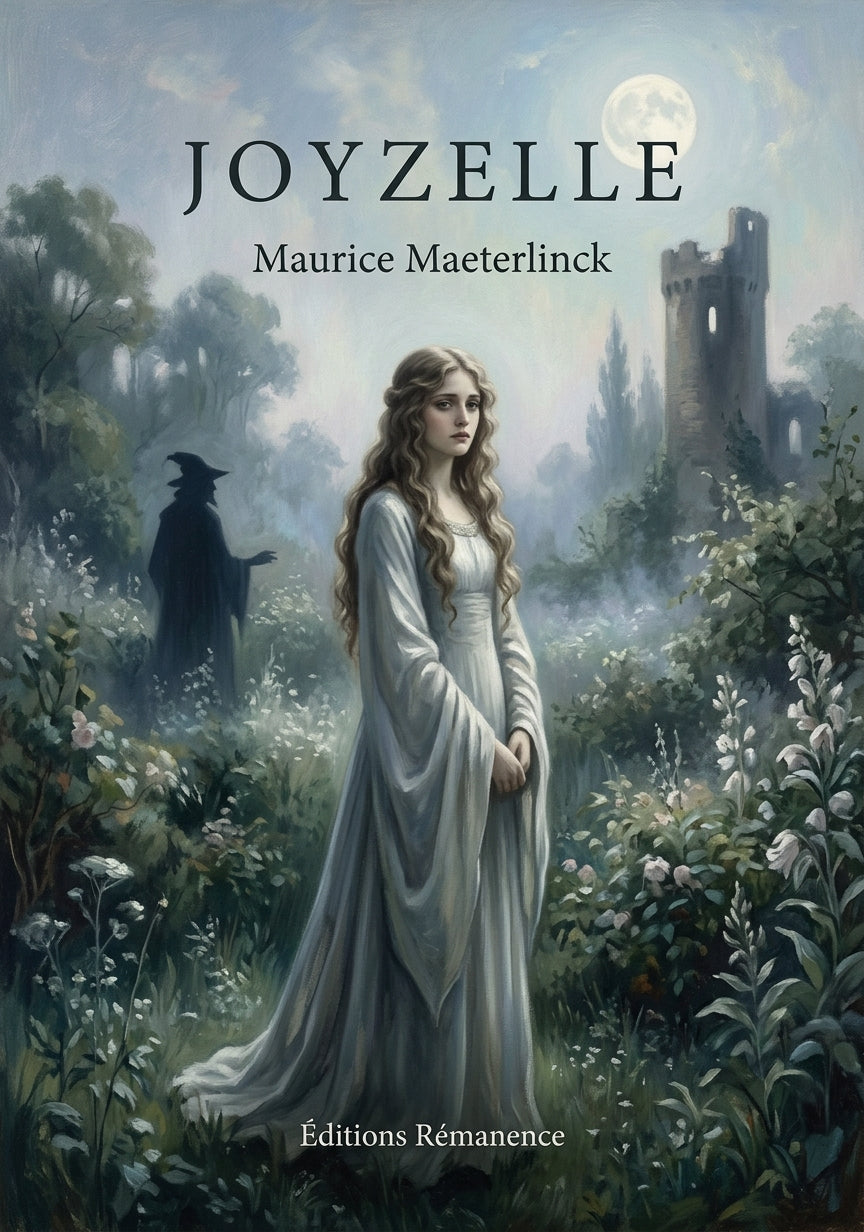 Livre Joyzelle par Maurice Maeterlinck - Couverture - Editions Remanence