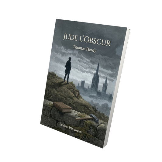 Livre Jude l’Obscur par Thomas Hardy - Vue 3D - Editions Remanence