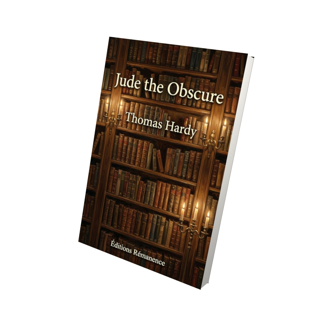 Livre Jude the Obscure – Thomas Hardy - Vue 3D - Editions Remanence