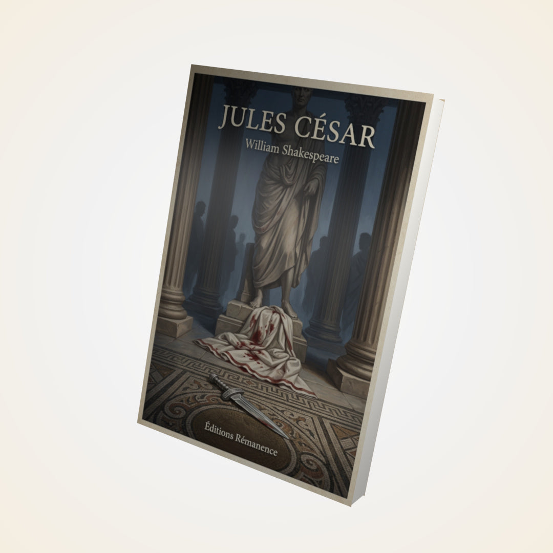 Livre Jules César - William Shakespeare - Couverture 3D
