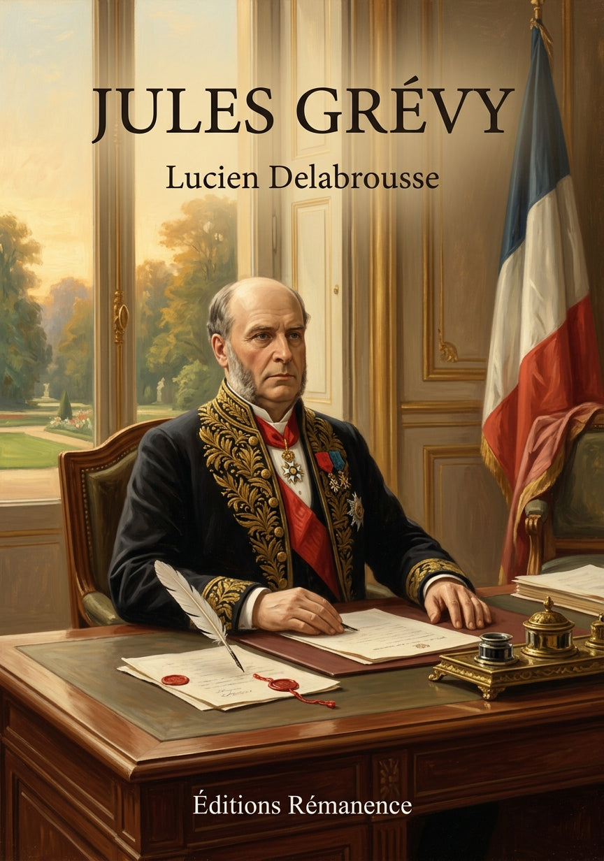 Livre Jules Grévy par Lucien Delabrousse - Couverture - Editions Remanence