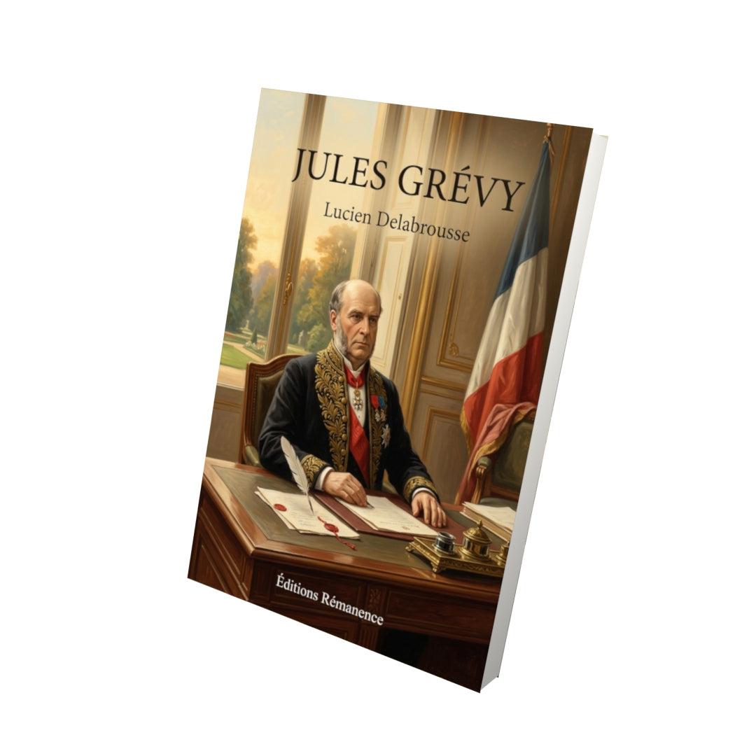 Livre Jules Grévy par Lucien Delabrousse - Vue 3D - Editions Remanence