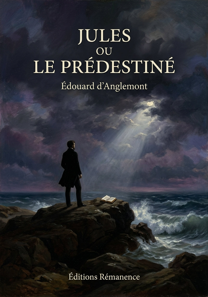 Livre Jules ou le Prédestiné par Édouard d’Anglemont - Couverture - Editions Remanence