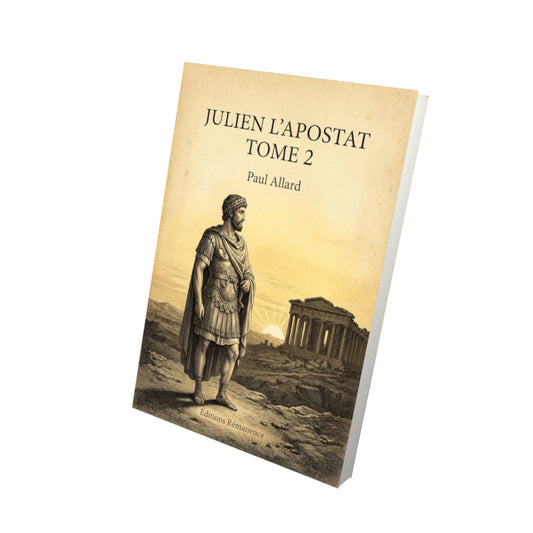 Livre Julien l'Apostat Tome 2 - Paul Allard - Vue 3D - Editions Remanence