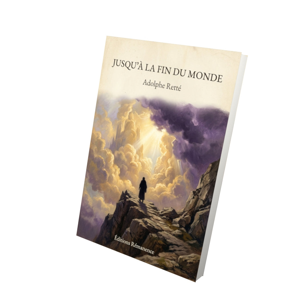 Livre Jusqu'à la fin du monde - Adolphe Retté - Vue 3D - Editions Remanence