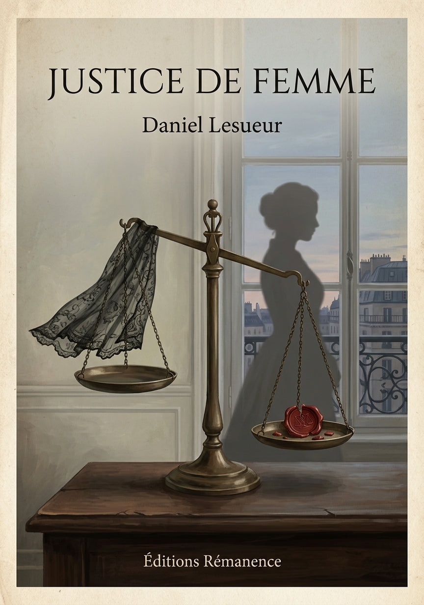 Justice de femme - Daniel Lesueur (Couverture)
