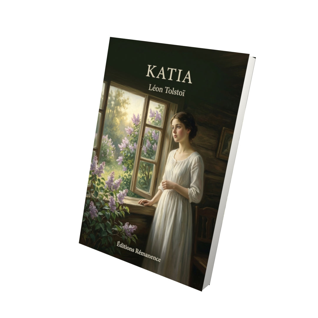 Livre Katia par Léon Tolstoï - Vue 3D - Editions Remanence