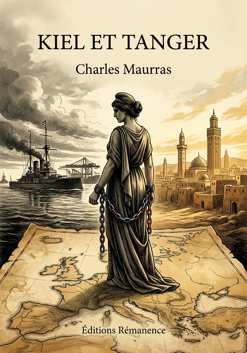 Livre Kiel et Tanger par Charles Maurras - Couverture - Editions Remanence