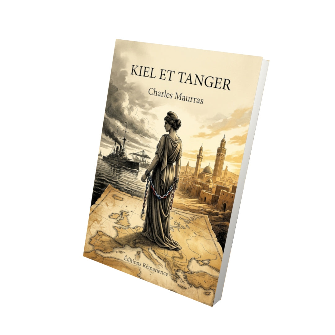 Livre Kiel et Tanger par Charles Maurras - Vue 3D - Editions Remanence