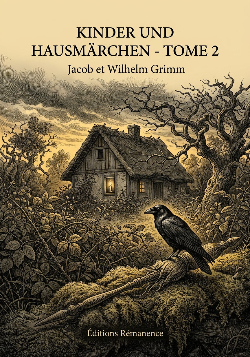 Livre Kinder und hausmärchen - Tome 2 par Jacob et Wilhelm Grimm - Couverture - Editions Remanence