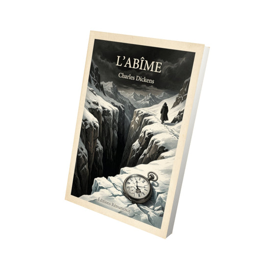 Livre L'abîme - Charles Dickens - Vue 3D - Editions Remanence
