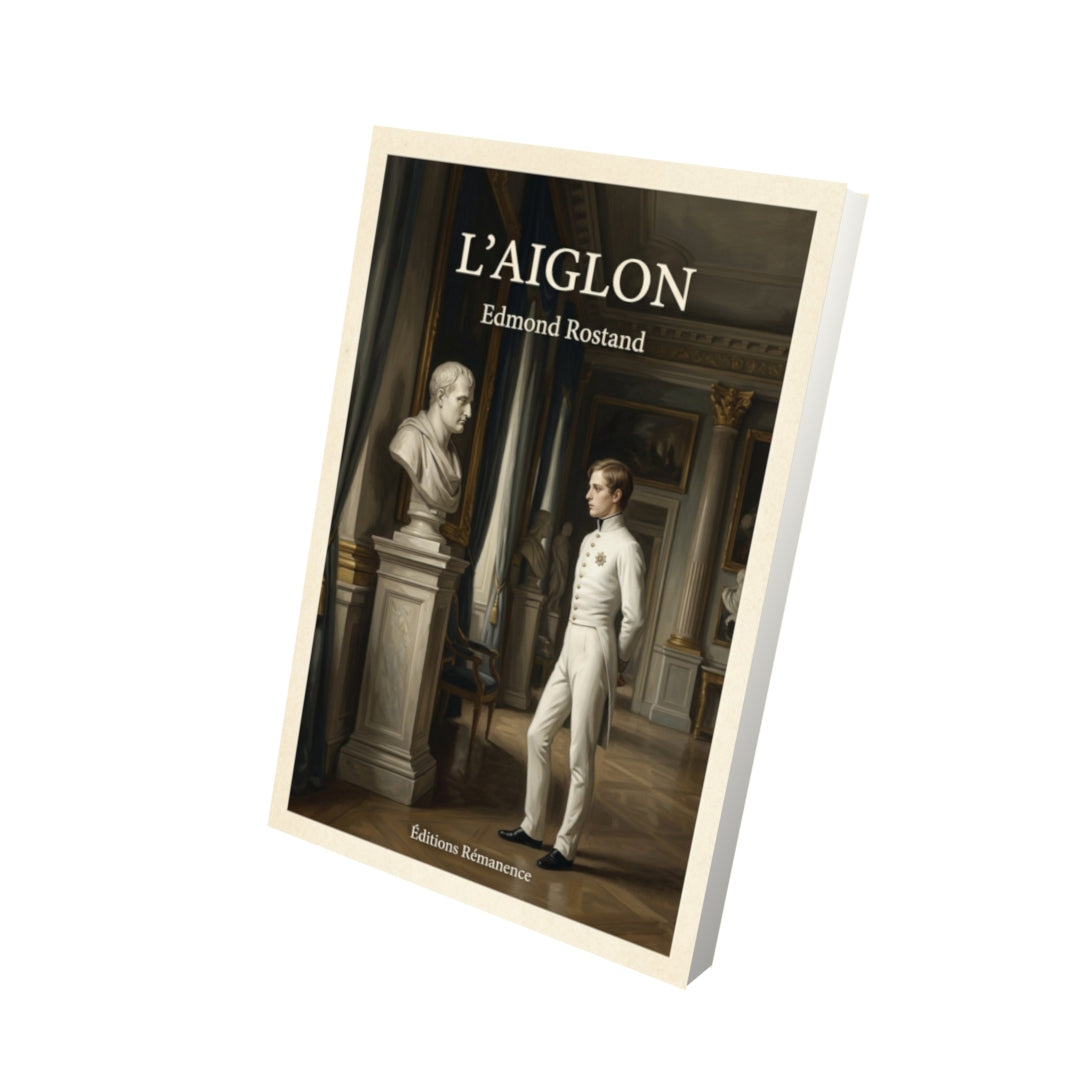 Livre L'Aiglon - Edmond Rostand - Vue 3D - Editions Remanence