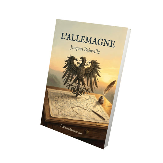 Livre L'Allemagne - Jacques Bainville - Vue 3D - Editions Remanence
