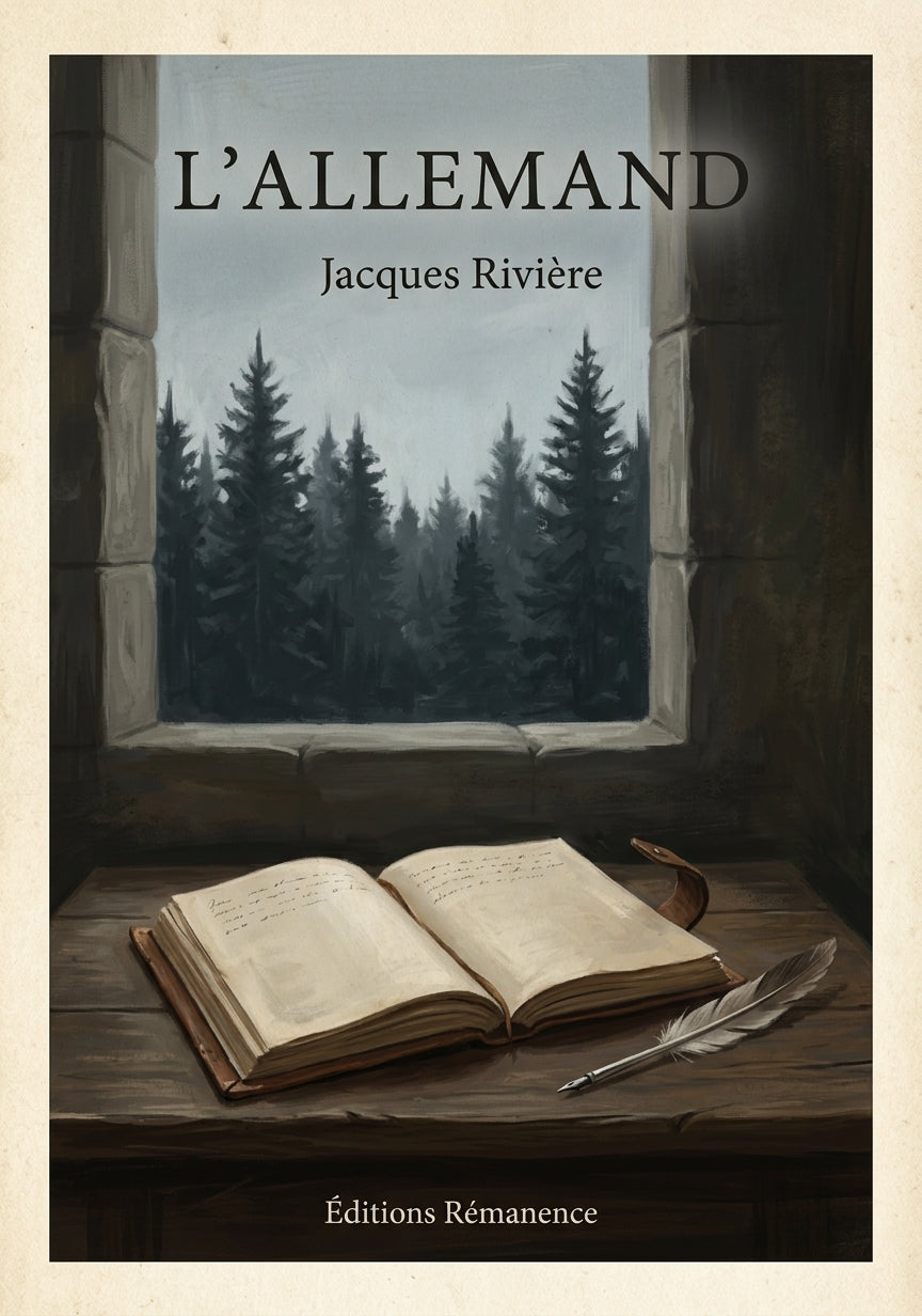 L'Allemand - Jacques Rivière (Couverture)