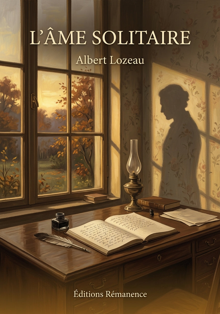Livre L'Âme solitaire par Albert Lozeau - Couverture - Editions Remanence