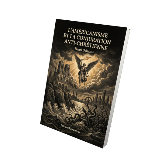 Livre L'américanisme et la conjuration anti-chrétienne - Henri Delassus - Vue 3D - Editions Remanence