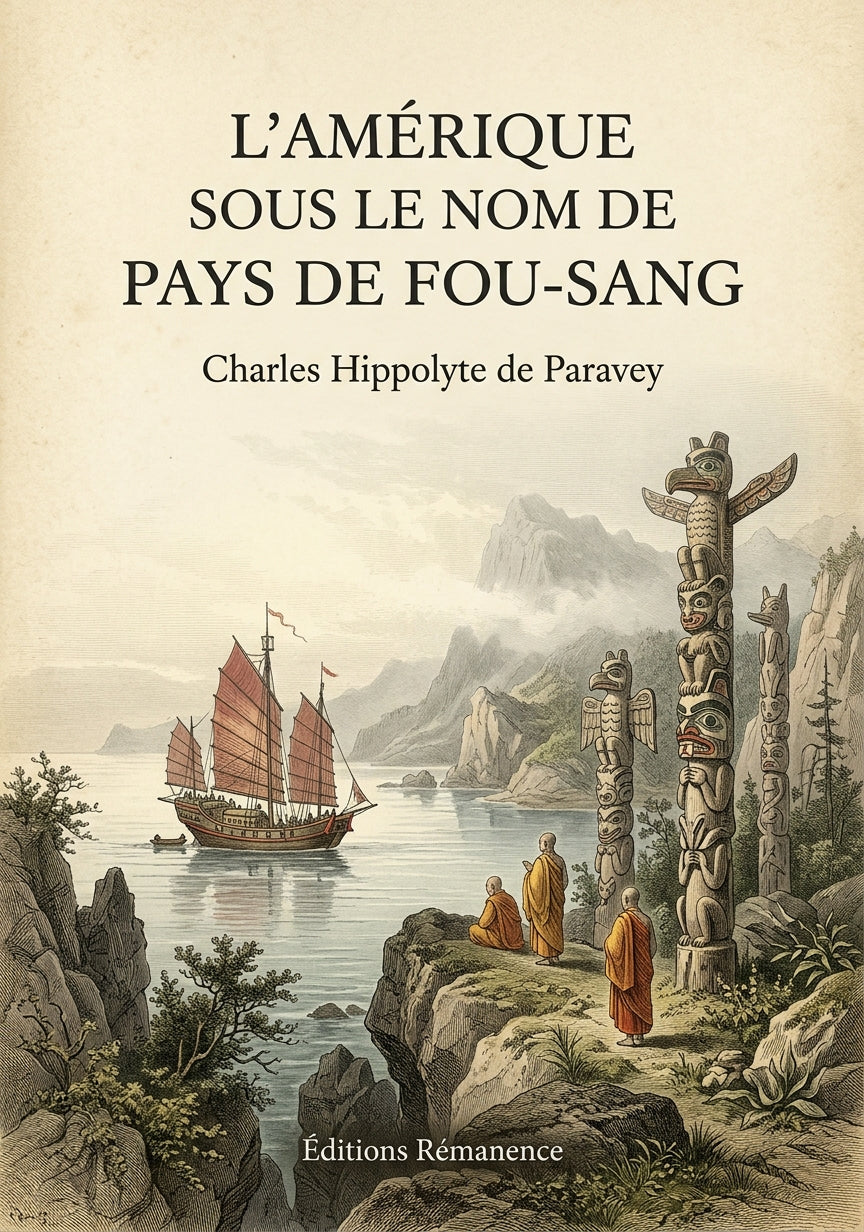 L'Amérique sous le nom de pays de Fou-Sang - Charles Hippolyte de Paravey (Couverture)