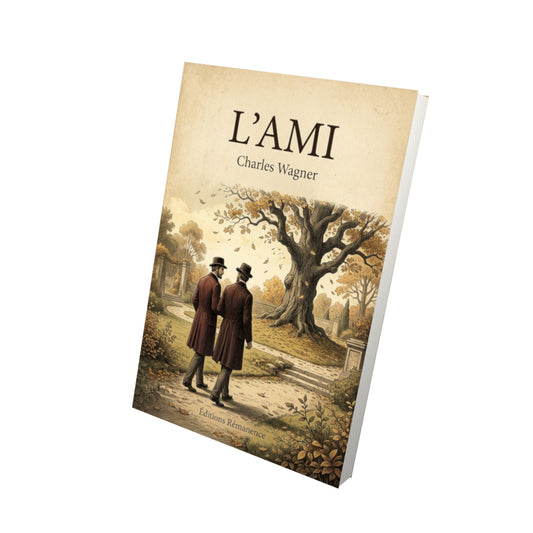 Livre L'ami - Charles Wagner - Vue 3D - Editions Remanence