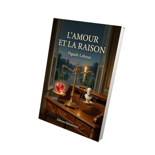 Livre L'amour et la raison - Pigault-Lebrun - Vue 3D - Editions Remanence