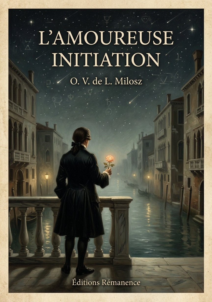 L'Amoureuse Initiation - O. V. de L. Milosz (Couverture)